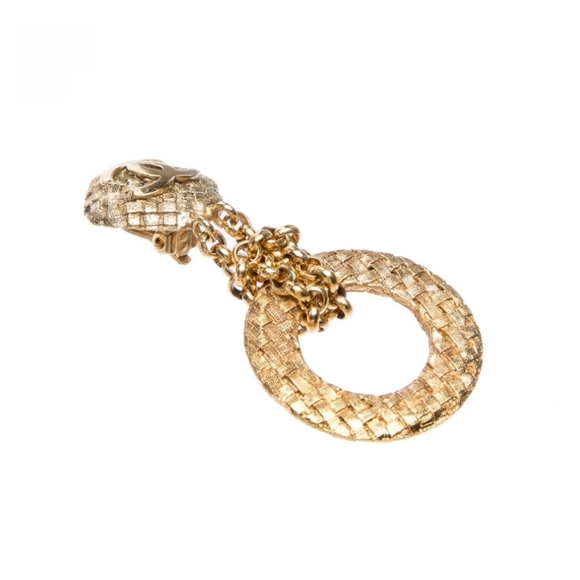 Chanel Vintage Nest Gold earrings - Picture 4 of 8